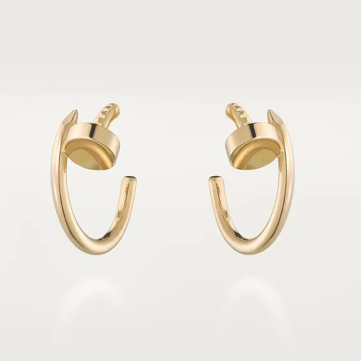 Boucles d'oreilles juste un clou