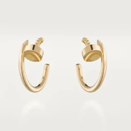 Boucles d'oreilles juste un clou